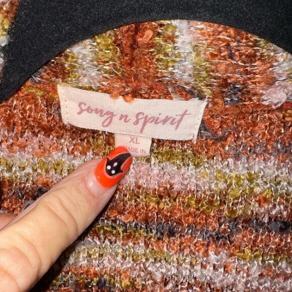 WOMENS AUTUMN COLOR SWEATER - Picture 4 of 5